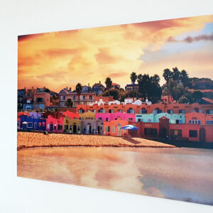 Foto verlijmd op forex 100x100 cm